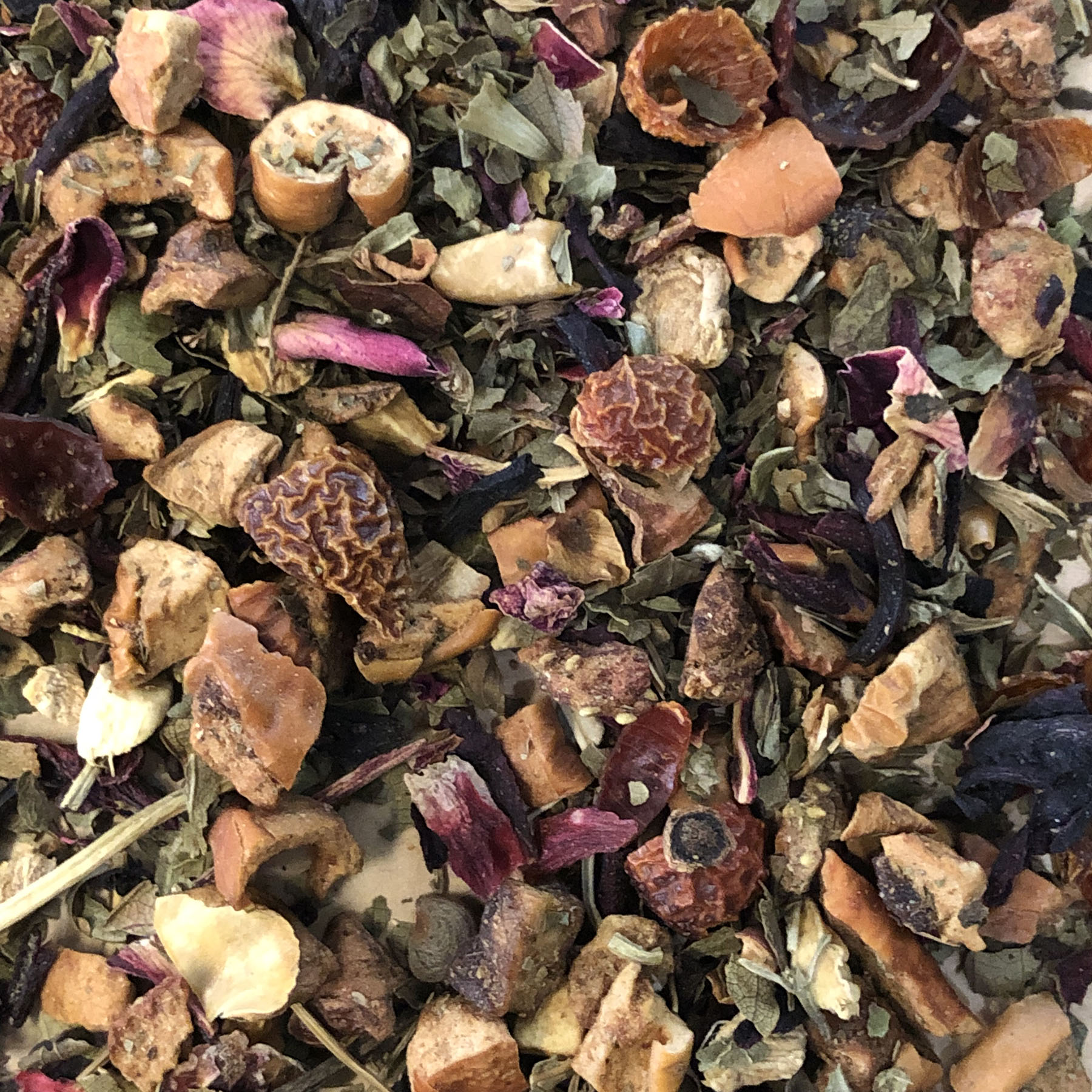 Sweet Ginger Brown Fruit Tea
