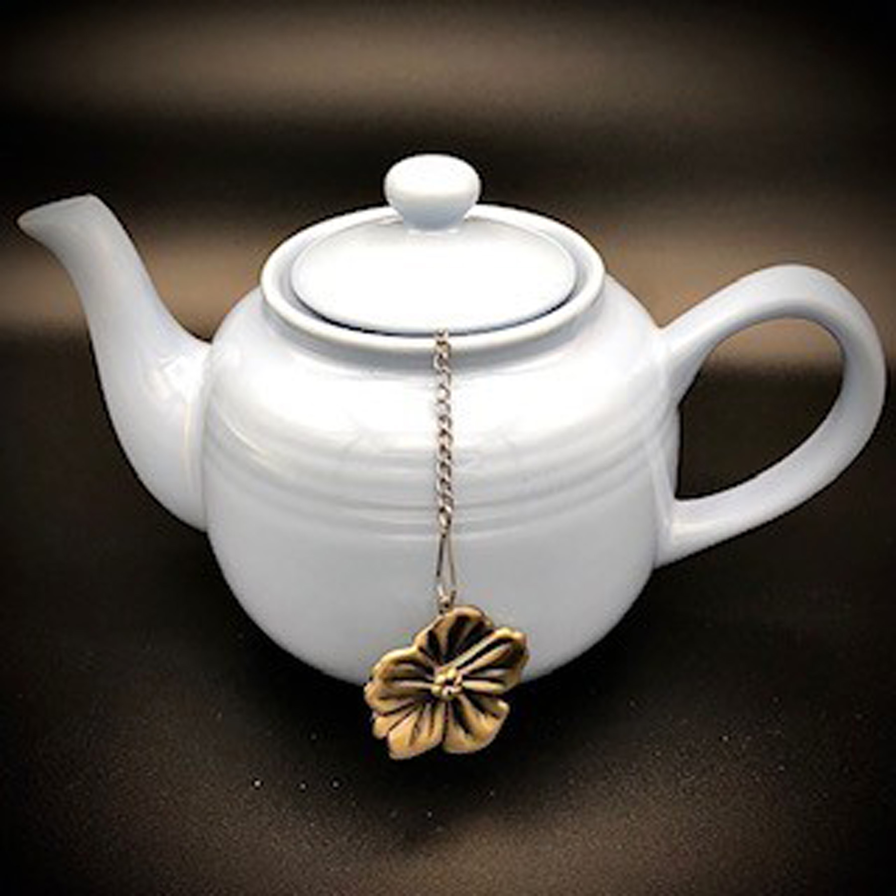 Tea Ball w/Flower