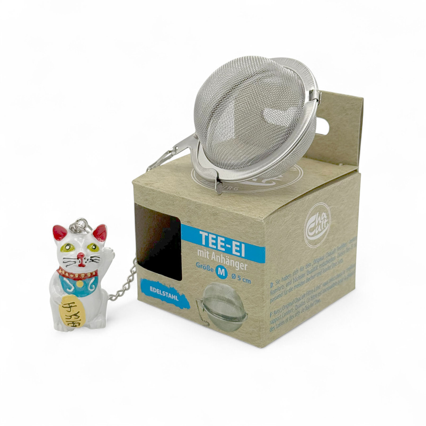 Lucky Cat Tea Ball