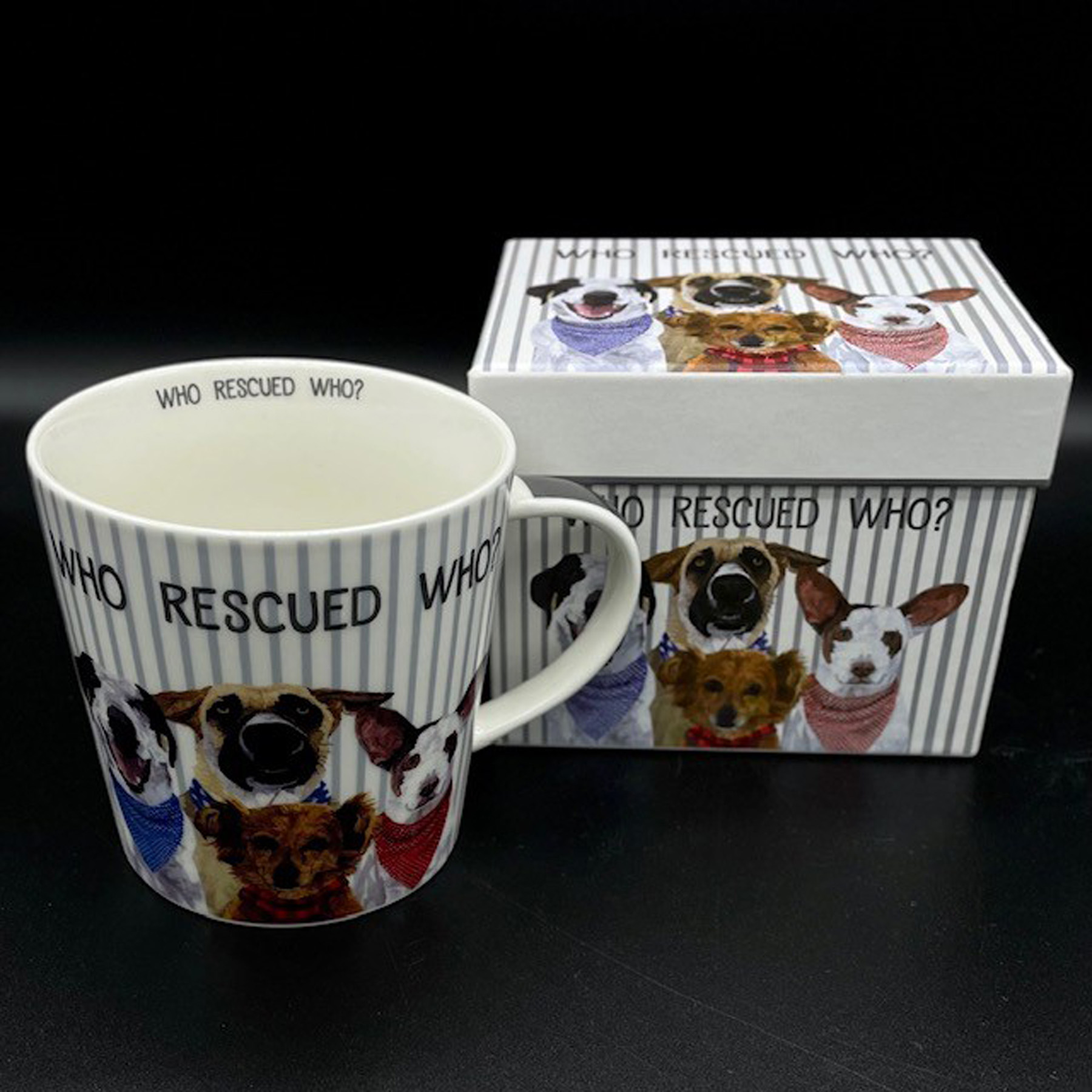 Who Rescued Who Mug