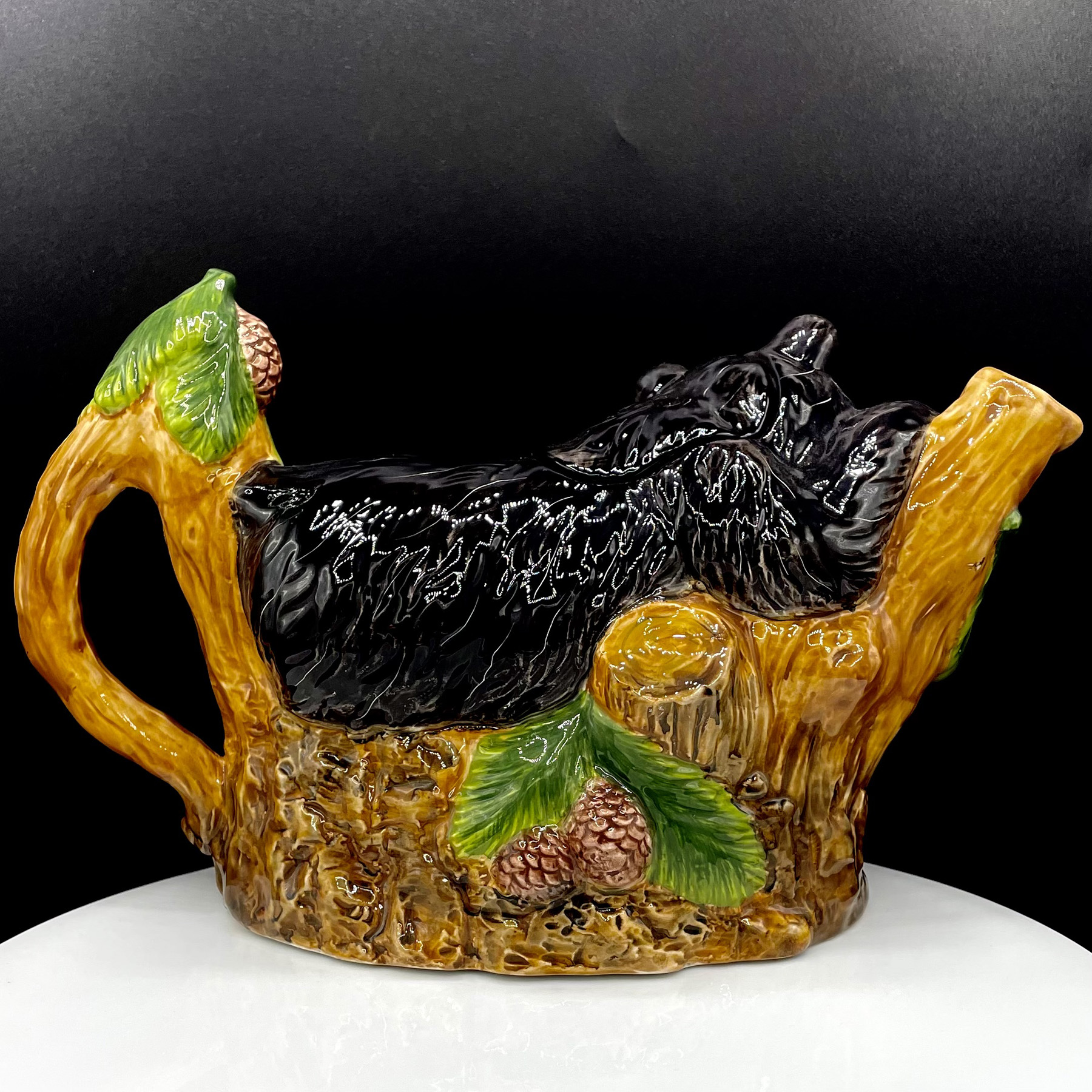 Black Bear Teapot