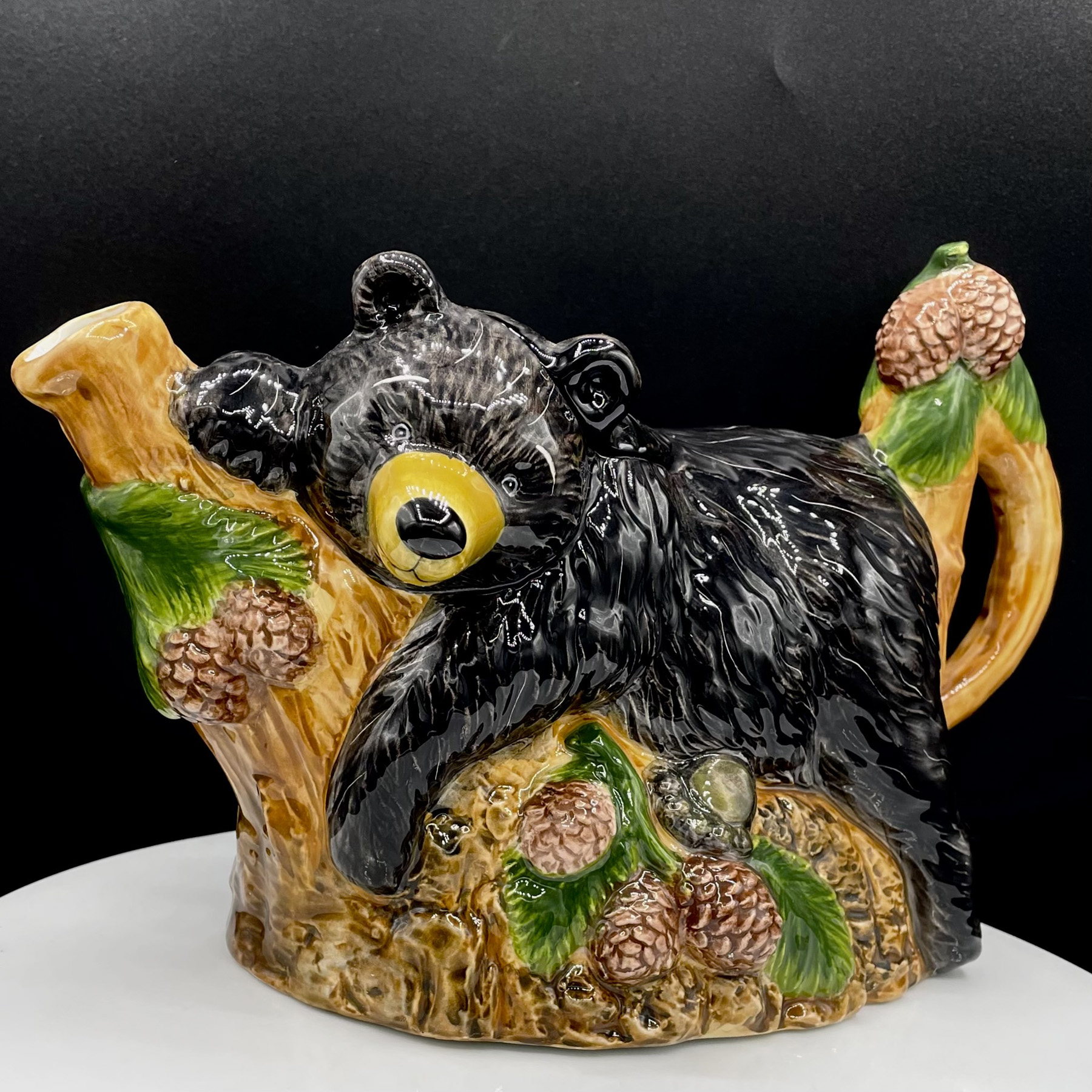 Black Bear Teapot