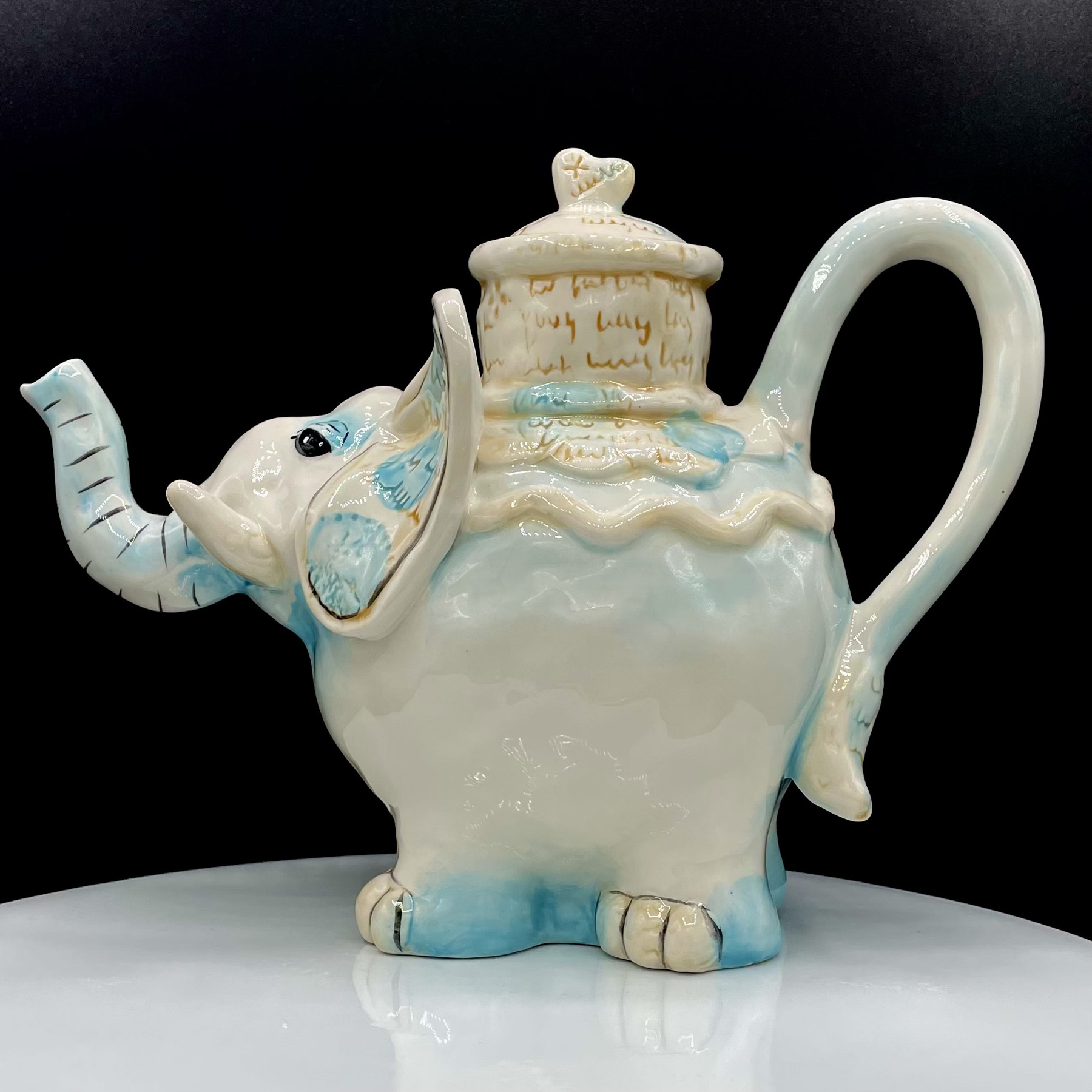 Elephant Scroll Teapot