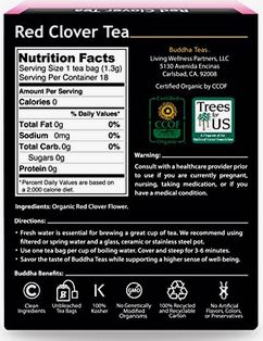 Buddha Organic Red Clover Tea
